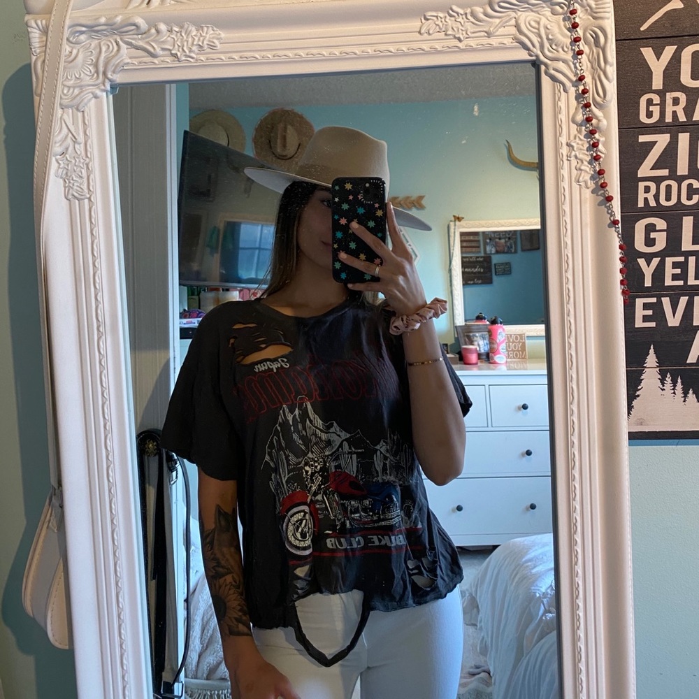 Bike Club Ripped Tee - Picture 2 of 7